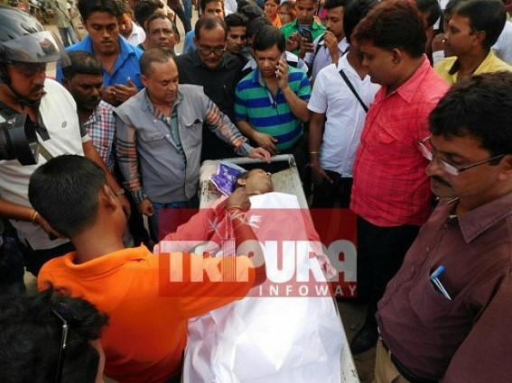 Tripura journalist shot dead by trooper, anger in northeast 